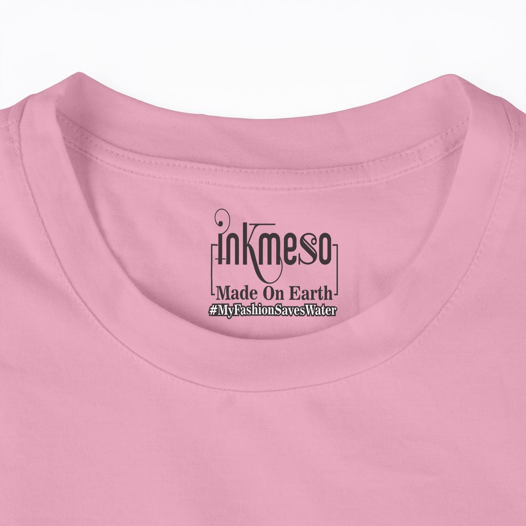 Inkmeso Мужская хлопковая футболка с круглым вырезом, базовые рубашки, повседневная футболка с коротким рукавом