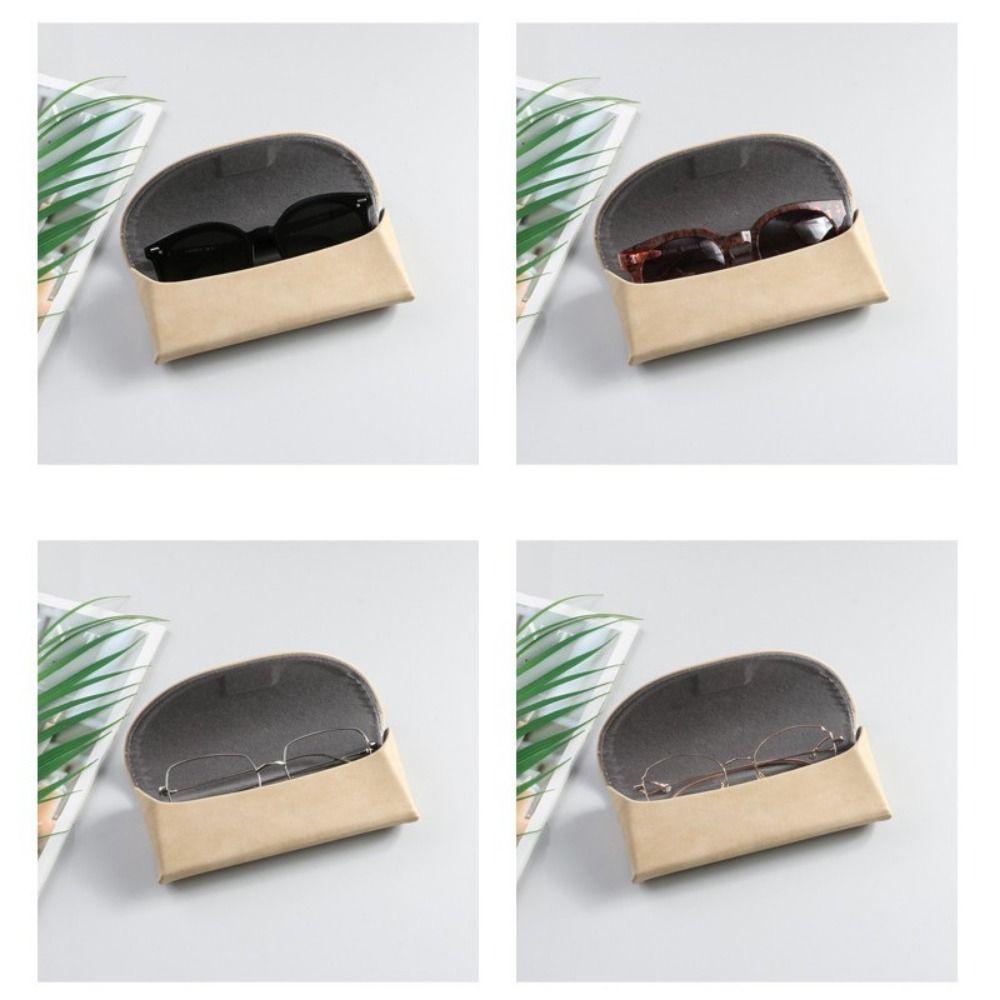 Пылезащитный Кожаный Простой Чехол для Очков Защитные Сумки Чехлы для Солнцезащитных Очков Очков