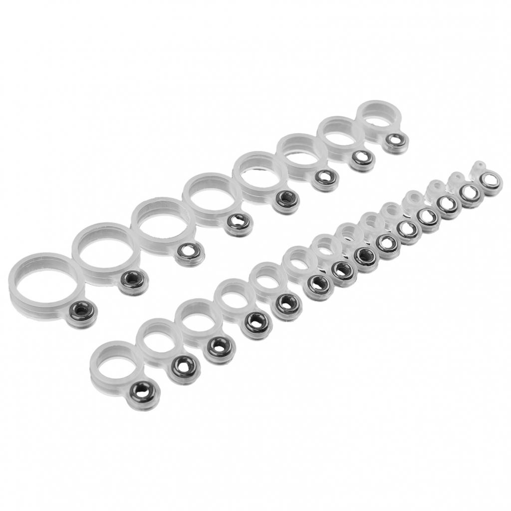 Versatile Silicone Fishing Rod Guide Wire Repair Kit 1422Pcs for All Rod Sizes