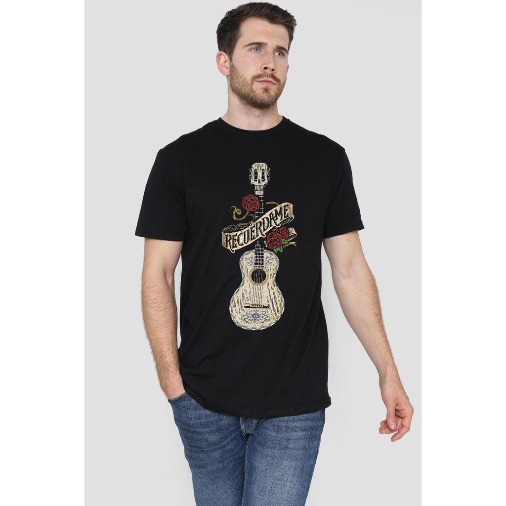 Coco Mens Recuerdame Famous Guitar Ernesto T-Shirt