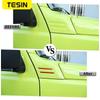 TESIN автомобильная стойка, угловая декоративная наклейка, наклейка для Suzuki Jimny JB74, угловая крышка двигателя, аксессуары