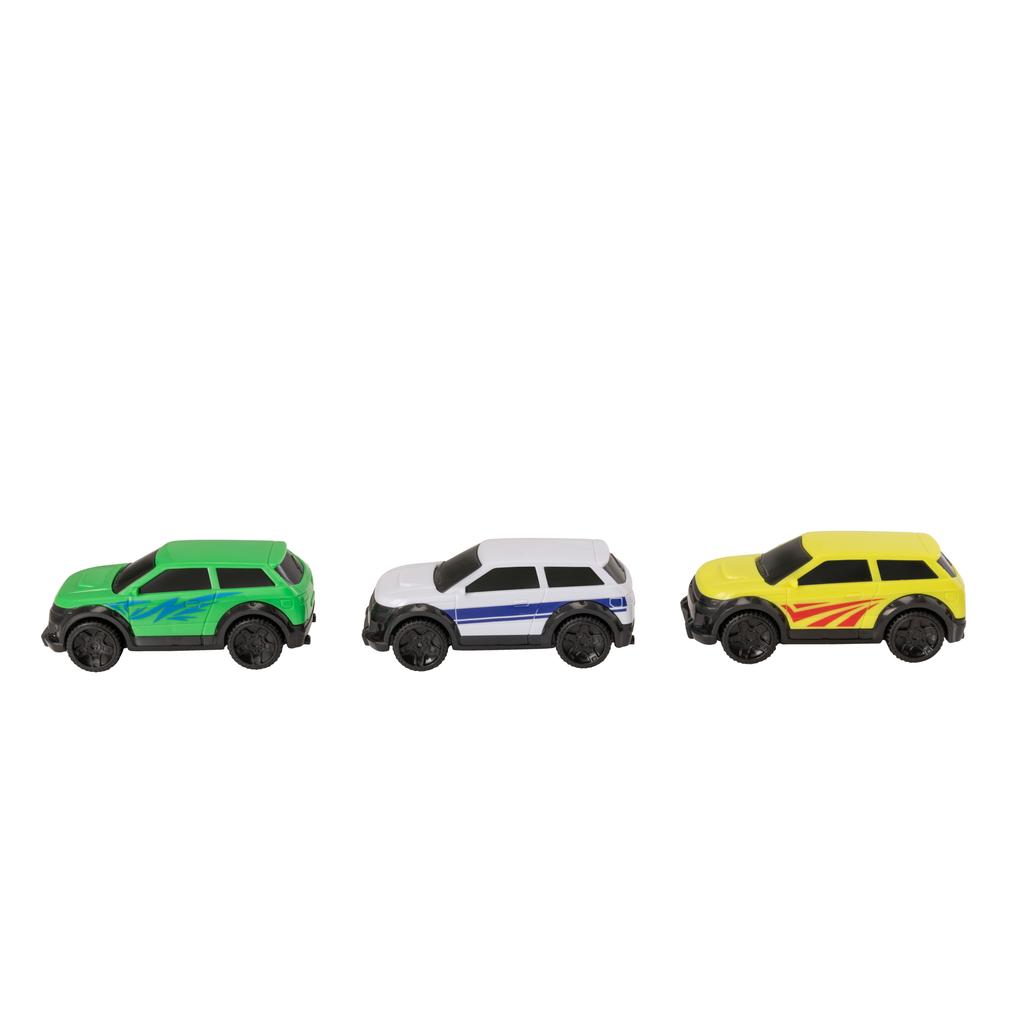 Truck with cars (4 pieces)