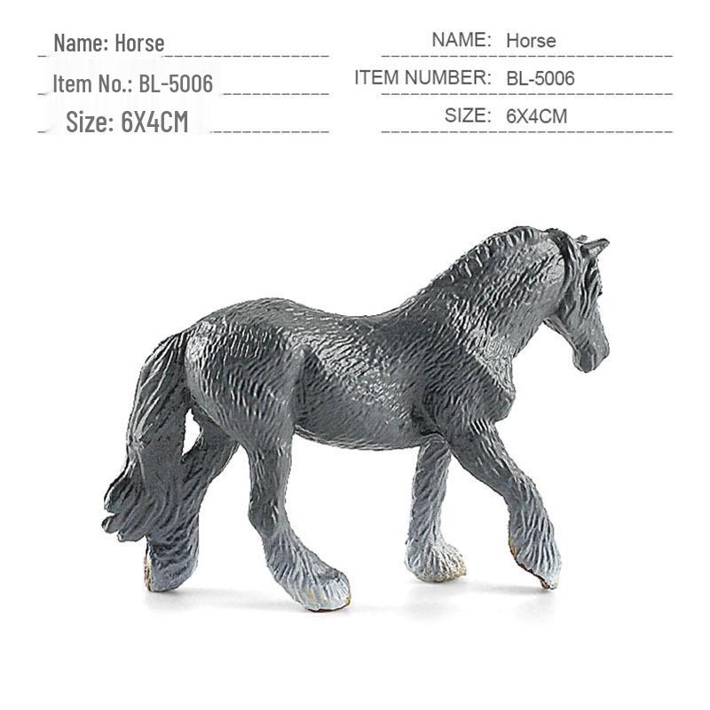 Набор миниатюрных моделей сельскохозяйственных животных для трансграничной торговли: Куры, Утки, Гуси, Коровы и другие