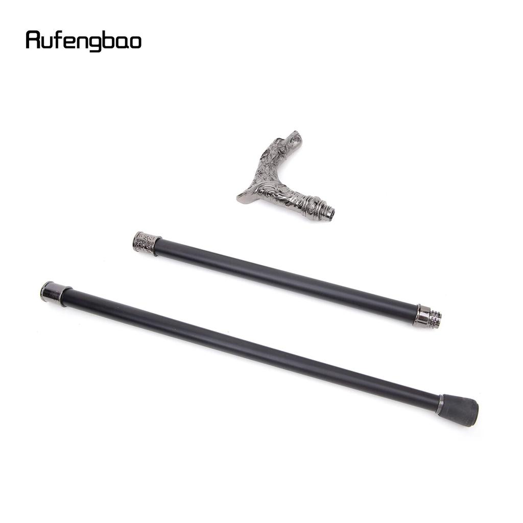 Big Teeth Wolf Fashion Walking Stick Decorative Vampire Cospaly Vintage Party Fashionable Walking Cane Halloween Crosier 93cm