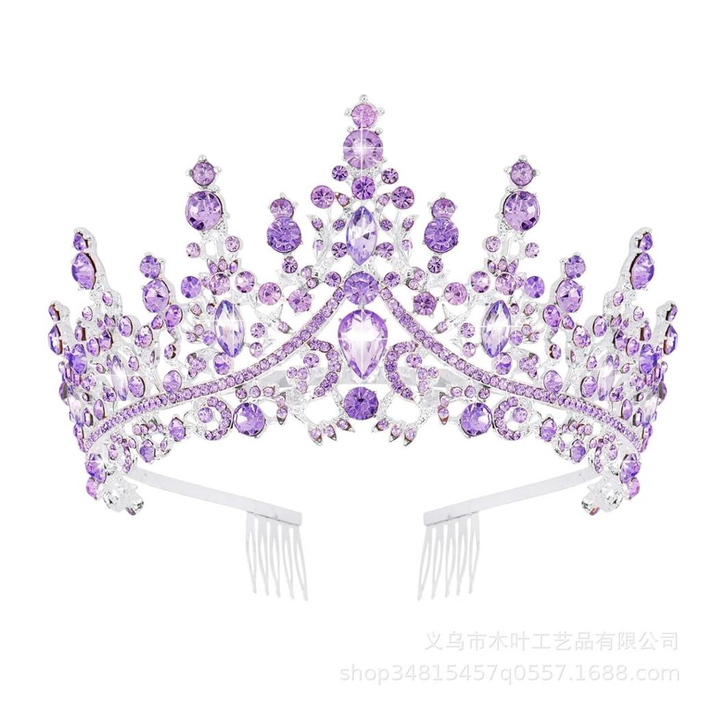 Luxury Bridal Headgear Crown Wedding Dress Birthday Party Headgear Wedding Dinner Crown Party Gifts