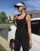 2025 European & American Stylish Basic Camisole Yoga Jumpsuit