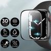 3D изогнутое закаленное стекло для Apple Watch Series 9 8 7 6 5 SE S10 38MM 40MM 41MM Защитная пленка для экрана для iWatch Ultra 46MM 49MM 45MM 42MM 44MM