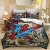 Spider-Man Cartoon Quilt Cover Anime Duvet Printed Comforter  Polyester Bedding Twin Size Children Gift Various Sizes