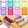 Large Capacity Waterproof PVC Bag Envelope Folder File Organizer A4 File Folders Document Bag