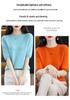 Women's Slim Fit Wool-Cashmere Sweater: Round Neck, Short Sleeve, Ideal for Autumn-Winter Layering