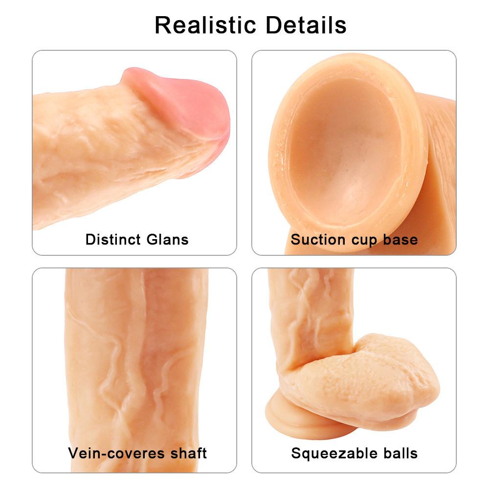 MoDi Lifelike Dildo Anal Sex Toys Men Women Sex Toys