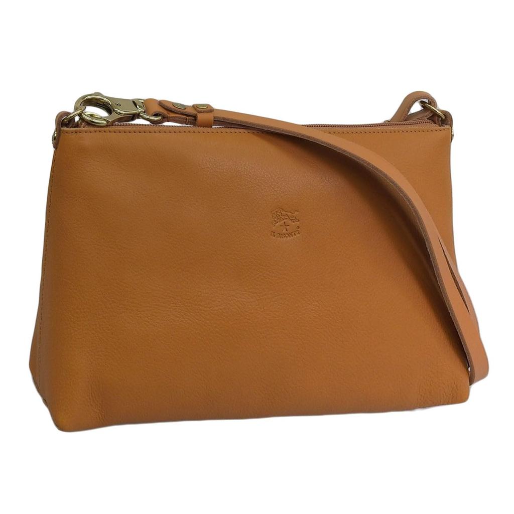 Bag Shoulder Bag Leather Orange BSH092PV0001OR177B IL BISONTE [IL BISONTE] Women's [Item]