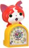 Clock JF378A Yo-Kai Watch Jibanyan Character-Shaped Alarm Clock with Talking Alarm, Analog