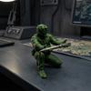 3D-печатный держатель-подставка для ручек и карандашей в виде солдата для стола, подставка для демонстрации ручек, креативный держатель для карандашей, военные украшения для домашнего офиса