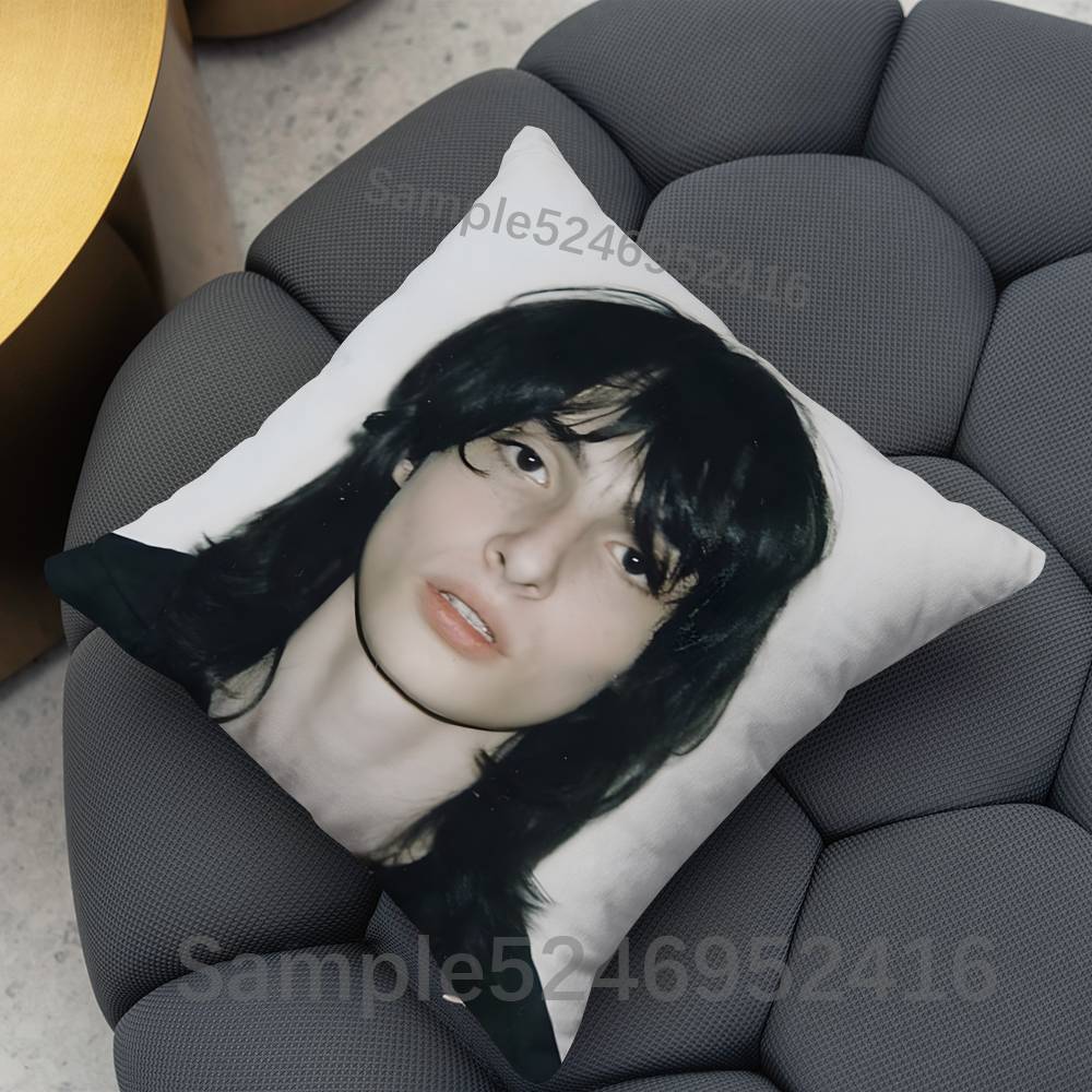 FFinn Wolfhard Stranger Pillow Case Cover Square for Decorative Cushion Bed Couch Sofa Classic Style Machine Washable