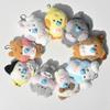 Linefriends Zb1 Zero Милые Плюшевые Игрушки Школьные Сумки Ключи Украшения Настенные Украшения Подарки Коллекция Игрушек Брелоки для Детей