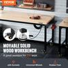 Workbench Work Table Work Table Workshop Table with Socket 1361kg
