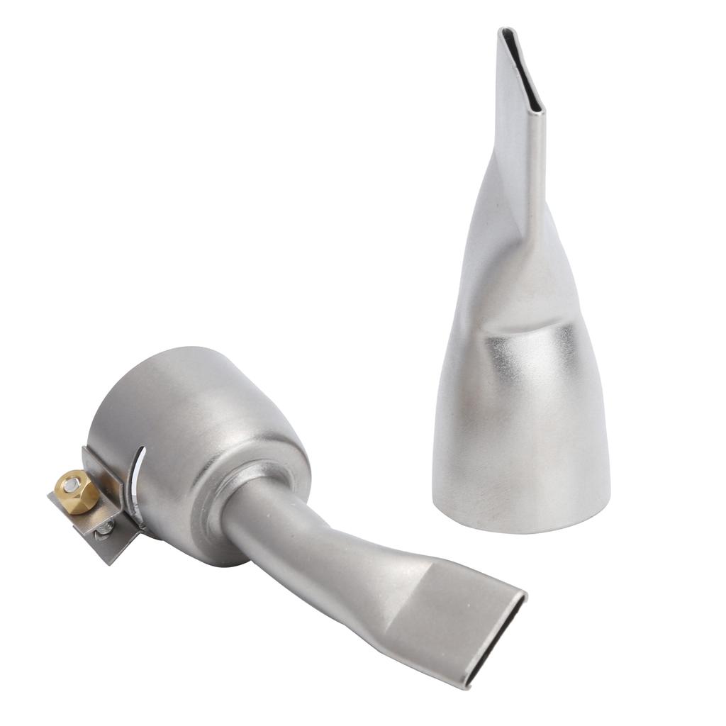 2 шт. Плоская насадка для сварочного пистолета 20 мм маленькая 40 мм большая насадка для сварочного инструмента из нержавеющей стали
