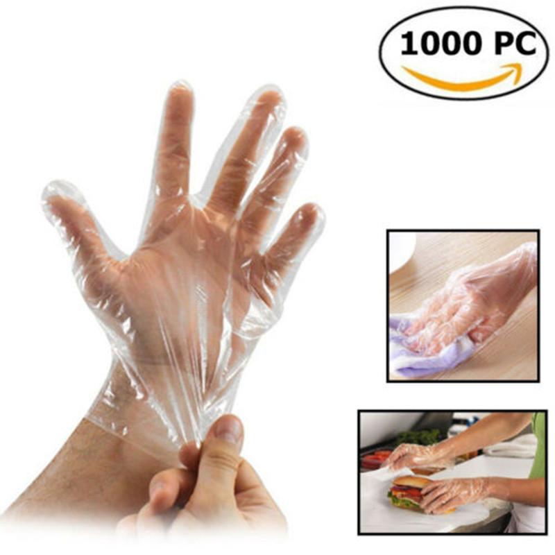 Versatile 1000pcs Clear Disposable Gloves For Catering Cleaning And General Maintenance