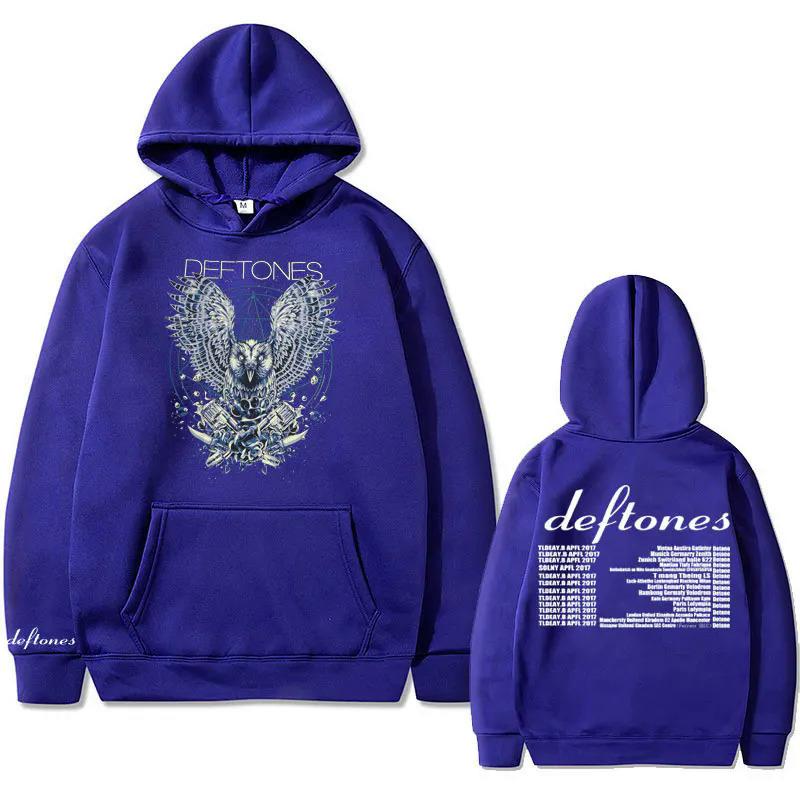 Deftones Diamond Eyes Owl Band Print Hoodie