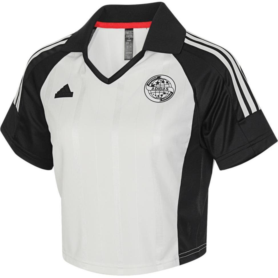 adidas Модная рубашка-поло с блоками цвета и буквой JC8641