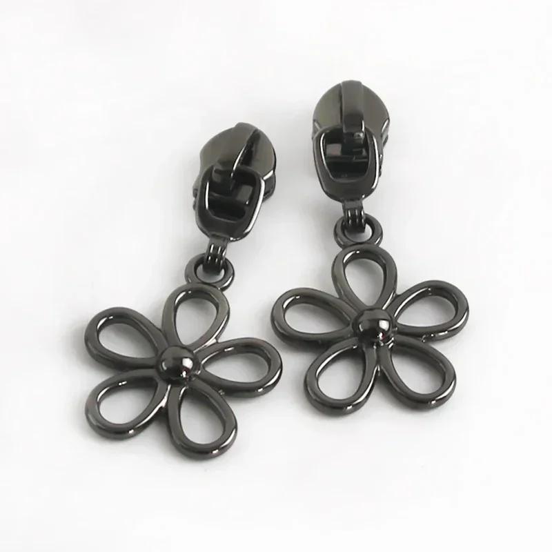 Meetee 5/10/20 шт. 5# Бегунок для молнии для нейлоновых молний Пластиковые спиральные молнии Головки бегунка Ремонтные наборы DIY Швейные аксессуары для одежды