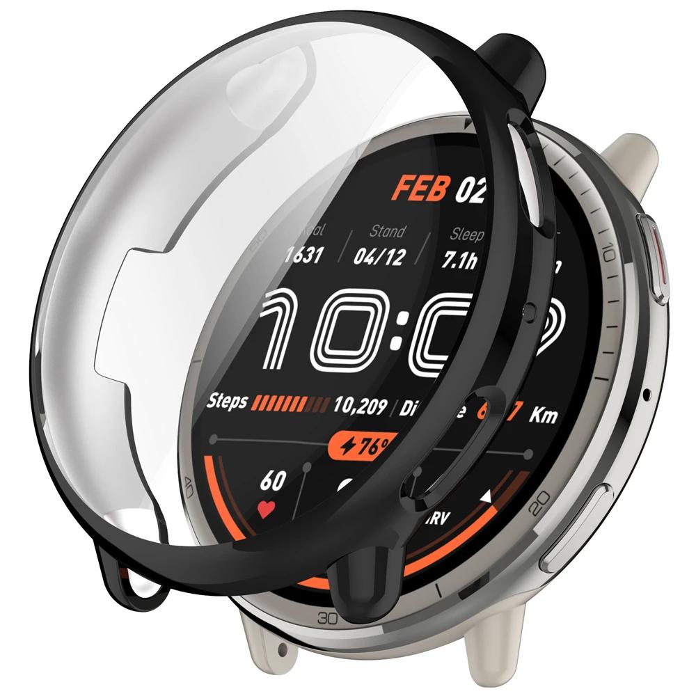 Защитный чехол для Amazfit Active 2 Полное покрытие Защитное стекло для экрана для Amazfit Active 2 Бампер Оболочка Аксессуары