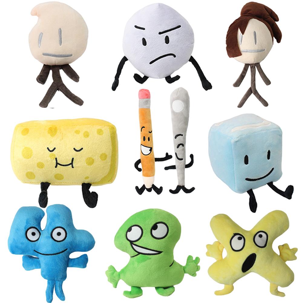 Плюшевая игрушка-животное Битва за Остров Мечты Плюшевая кукла Игла Ледяной Кубик Снежок Вафля Плюшевые Игрушки Кукла-подушка Супер милая кукла Подарки