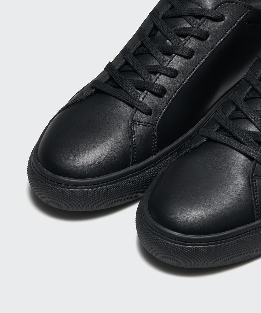 Musinsa Standard Leather Court Sneakers Mark 2 [Black] (A Type)
