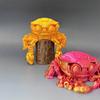 3D-печать Механический краб Суставной подвижный модель Изысканный новинка Антистресс Фигурка Миниатюрные настольные аксессуары Подарок для мальчиков