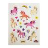 Stickers - Mini Classy - Licornes - Multicolore - Pailletés - 7,5 x 10 cm