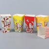 Commercial Striped Popcorn Paper Boxes Buckets Red White Stripes Bags Snack Containers For Baby Shower Birthdays Party Supplies