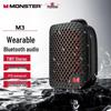 Портативная Bluetooth-колонка Monster M3, штепсель CN (адаптер в комплекте)