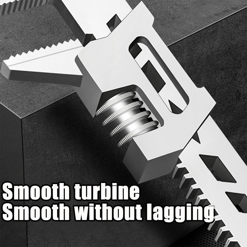 10",12",15"F-type Wrench Right Angle Wide Jaw Opening Adjustable Spanner Wrench Tools Use In Auto,Construction and Home Repairs