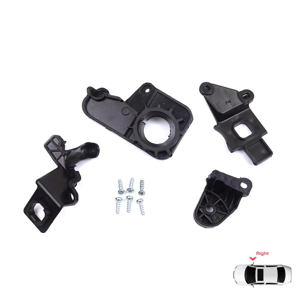BHL576-2 Комплект кронштейнов для крепления фары, правая сторона для Citroen C5 MK2 MK3 RD TD RW X7 2008-2017 6212F1