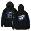 Толстовки с капюшоном в стиле аниме Astro Bot, осенние, с длинным рукавом, унисекс, пуловеры Harajuku, уличная одежда с рисунком, толстовка