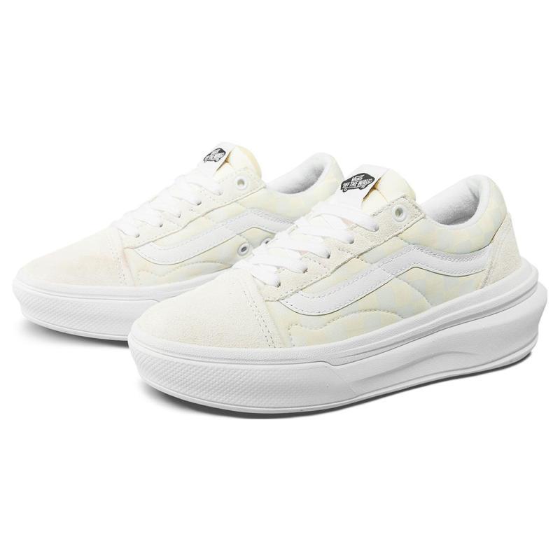 Vans Old Skool Overt ComfyCush 'Checkerboard White' Vans VN0A7Q5ETDC