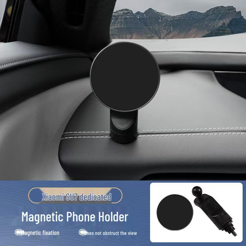 Customizable Car Phone Holder for Xiaomi SU7/YU7 with 1/4 Thread Base