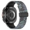 Камуфляжный ремешок для Samsung Galaxy Watch Ultra 47 мм, силиконовый магнитный браслет для Galaxy Watch 7 Ultra, сменный ремешок для часов
