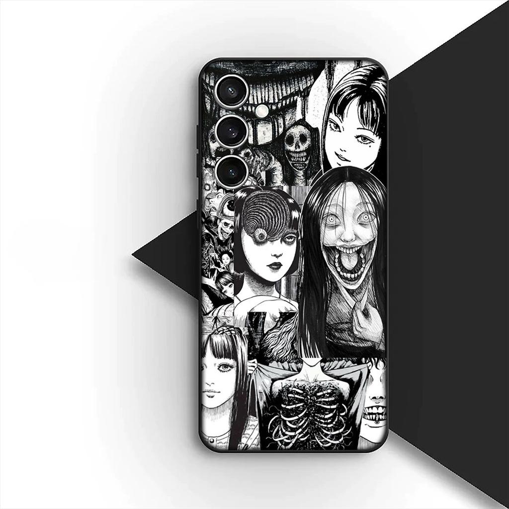 Cover for Xiaomi Redmi 15 15C A3 A4 A5 9A 9C NFC Note 9 8 9T 8T Pro Casing Silicone Phone Case Horror Junji Ito Tomie Cartoon