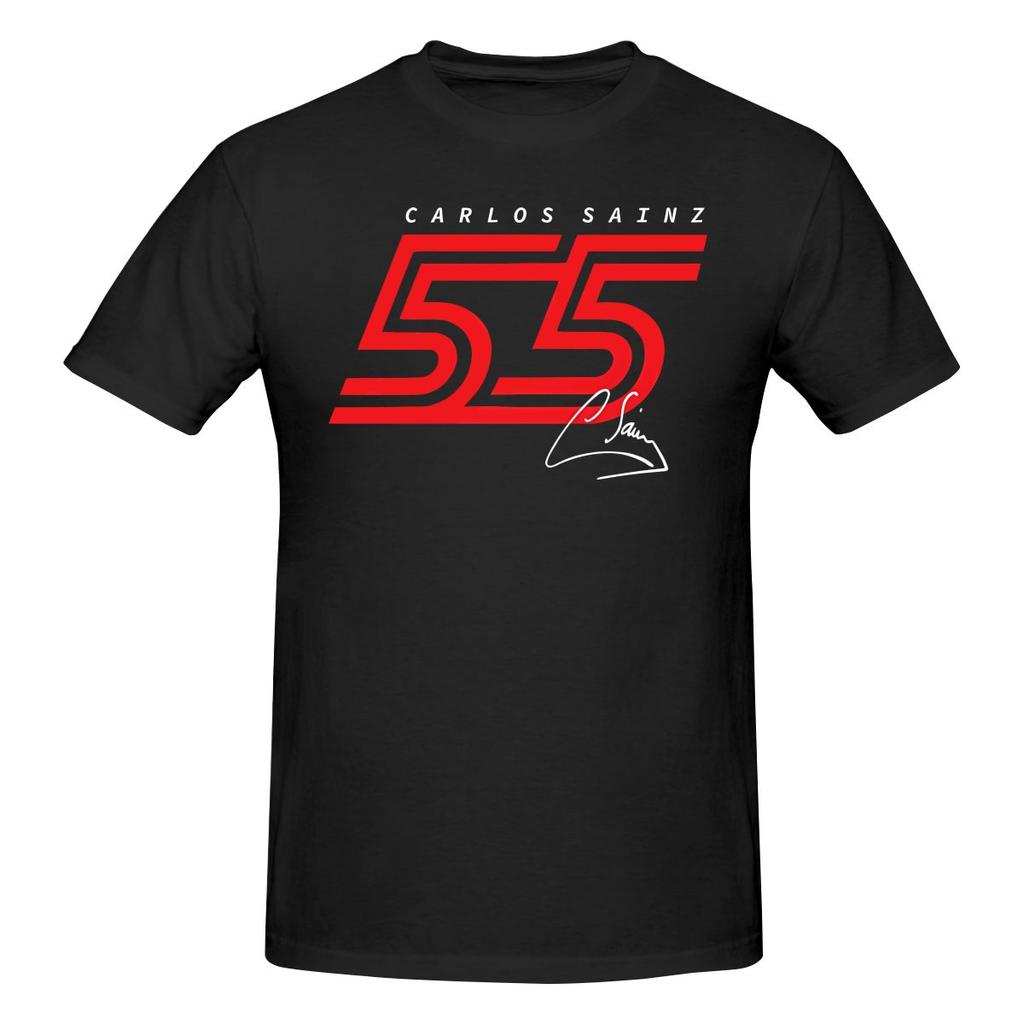 Funny Birthday Unisex Unisex Carlos Sainz 55 Unisexs Printed TShirt Unisex T shirtShirt Gym