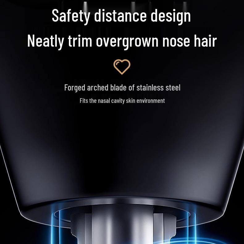 Унисекс Электрический триммер для волос в носу и ножницы для легкого ухода