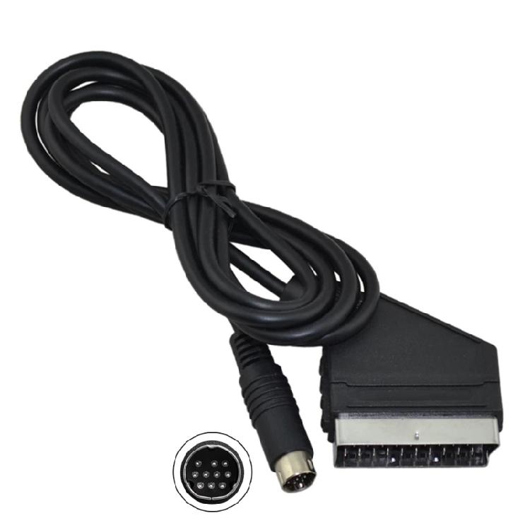 Запасной RGB-кабель Scart длиной 1,8 м, AV-шнур Scart для Saturn NTSC PAL