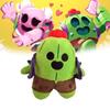 Милая мультяшная плюшевая игрушка Дикий Спайк Кукла Леон Герой Кактус Трансграничная плюшевая игрушка