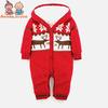 Winter Christmas Elk Infant Baby Thickening Warm Jumpsuit Newborn Boy Girl Rompers Coveralls