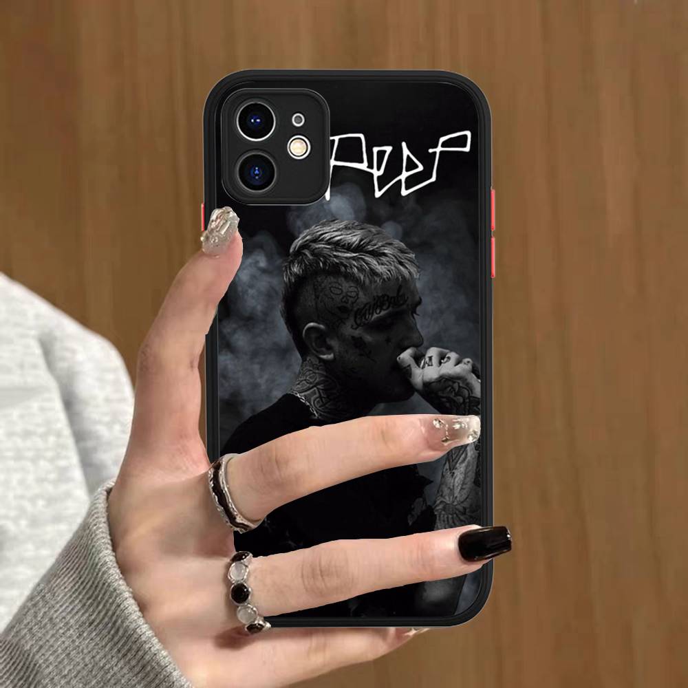 Чехол для телефона певицы Lil P-Peeps для IPhone 16 15 14 13 12 11 Pro Max XS Max X Plus Матовый противоударный чехол