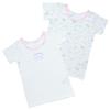 Sanrio Short Sleeve Undershirts of with Name Tags Kids' (Set 2), Cinnamoroll, 130cm, 100% Cotton, (Product Number 149225)