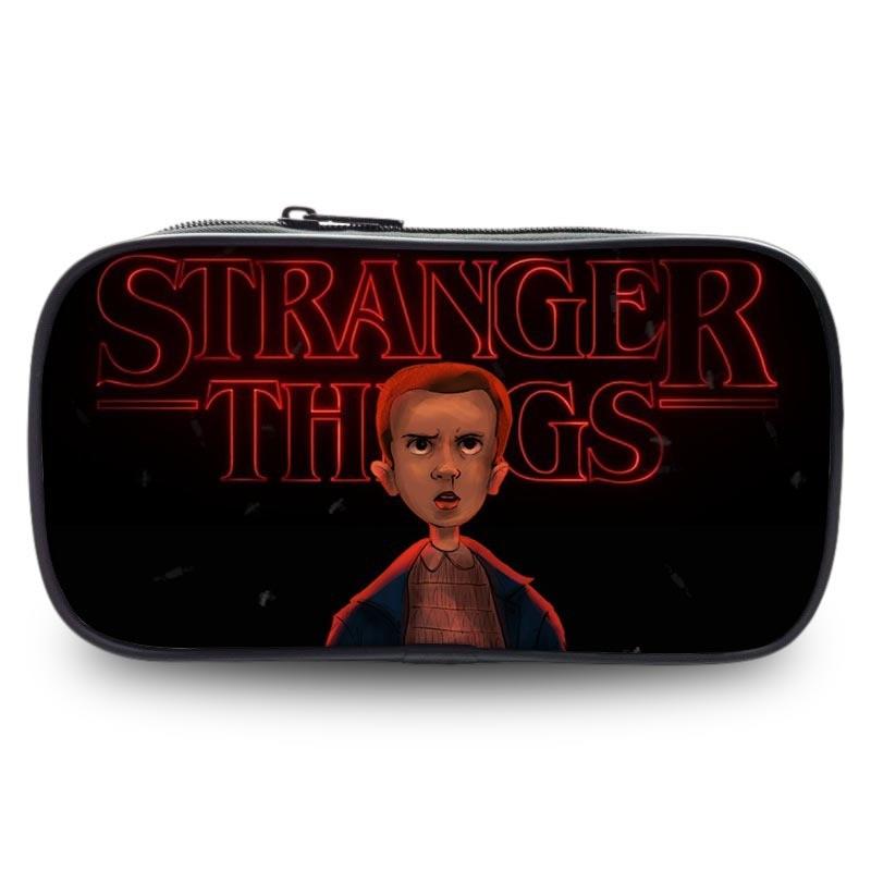 Вместительный пенал Stranger Things из ткани Оксфорд для студентов, универсальный дизайн