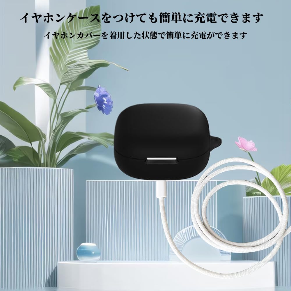 YILLIONS Тонкий Мягкий Чехол-Крышка для Anker Soundcore R60i NC Мягкий Силиконовый Спортивный Крутой Ударопрочный с Крючком P31i/Soundcore - Дизайн, Амортизация, Водонепроницаемый,