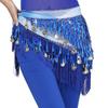 Belly Dance Hip Scarf Tassel Wrap Skirt with Pendants Costume for Women Show Performance Carnival